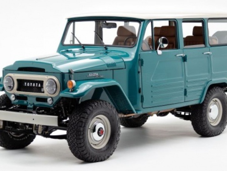 Odrestaurowany Land Cruiser FJ45LV – unikat dla kalifornijskich surferów